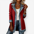 Elaine | Elegant Layered Collar Button Jacket 5