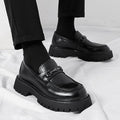 Silas | Chunky Sole Buckle Loafers for Men 1