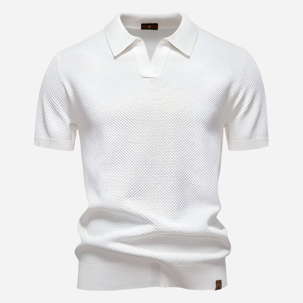 Marcus | Classic Men's Short Sleeve Knit Polo