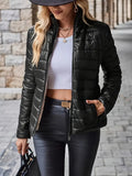 Romilly | Quilted Puffer Jacket with Stand Collar for Women 1