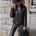 Romilly | Quilted Puffer Jacket with Stand Collar for Women 6