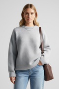 Xiomara | Trendy Women's Dropped Shoulder Sweater 2
