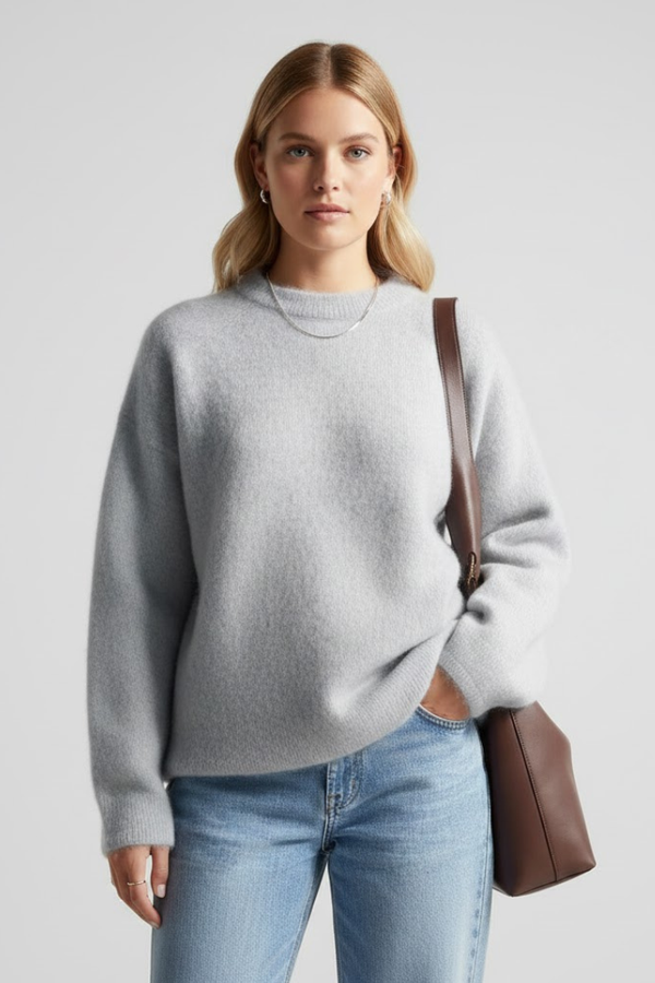 Xiomara | Trendy Women's Dropped Shoulder Sweater