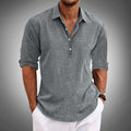 Men's Short Sleeve Casual Harbour Print Shirt 2