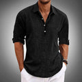 Men's Short Sleeve Casual Harbour Print Shirt 3