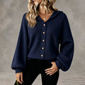 Verena | Cozy Women's Ribbed Hooded Cardigan 6
