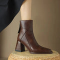 Meredith | Angular Panel Ankle Boots for Women 1