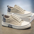Evan | Canvas Lace-Up Skate Sneakers for Men 7
