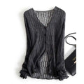 Maris | Effortless Women's Slim Open Knit Cardigan 2