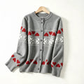 Rosalie | Cozy Women's Jacquard Knit Cardigan 4