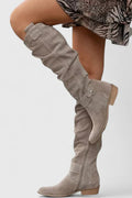 Jayzmarah | Khaki Orthopedic Boots, Vintage Style 4