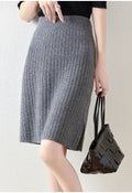 Borislava | Cozy Women's Knit Midi Skirt 3