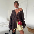 Louisa | Playful Women's Dachshund Embroidered Cardigan 6