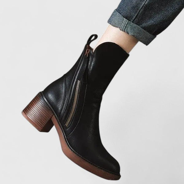 Gabby | All-Day Comfort Black Elegant Boots
