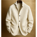 Bennett | Refined Men's Ribbed Blazer Cardigan 1