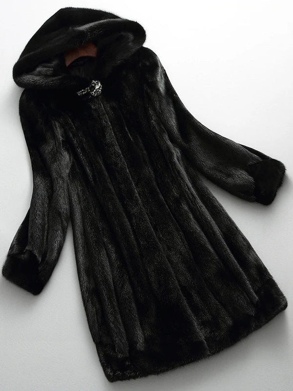 Faux Fur Coat Kensington Relaxed Casual Warm