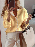 Cecily | Feminine Women's Lace Trim Cardigan 3
