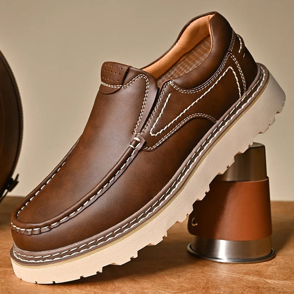 Leather Loafers Monza Casual Formal Everyday
