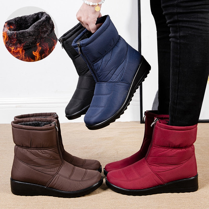 Insulated Waterproof Snow Boots for Women