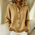 Avery | Cozy Women's Hooded Textured Cardigan 4