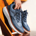 Leather Sneakers Oxford Ridge Casual Everyday 4