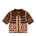 Wrenna | Boho Women's Crochet Knit Cardigan 2