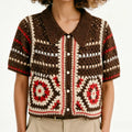 Wrenna | Boho Women's Crochet Knit Cardigan 3