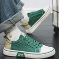 Evan | Canvas Lace-Up Skate Sneakers for Men 8