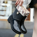 Serelina | Floral Detail Waterproof Rain Boots 6