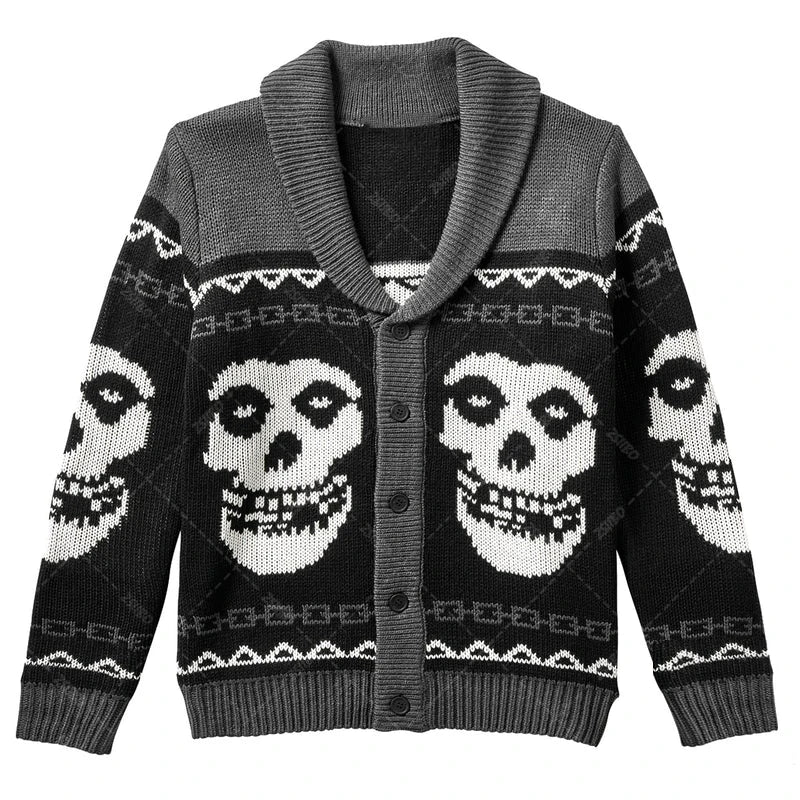 Casimir | Bold Men's Graphic Print Shawl Collar Cardigan