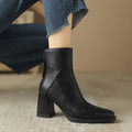 Meredith | Angular Panel Ankle Boots for Women 2