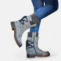 Jackie | Khaki Winter Orthopedic Boots 3