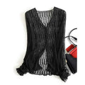 Maris | Effortless Women's Slim Open Knit Cardigan 1