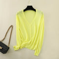 Lysandra | Silky Women's Ice Silk Knit Cardigan 5