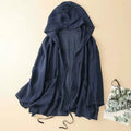 Sylvie | Relaxed Women's Linen Hooded Cardigan 3