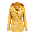 Hooded Anorak Rain Jacket for Women, Drawstring Waist 6