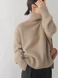 Beatrice | Luxe Women's Cashmere Turtleneck Sweater 4