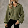 Verena | Cozy Women's Ribbed Hooded Cardigan 4