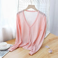 Lysandra | Silky Women's Ice Silk Knit Cardigan 6