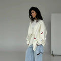 Louisa | Playful Women's Dachshund Embroidered Cardigan 4