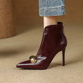 Rowan | Stiletto Heel Pointed Toe Ankle Boots for Women 2