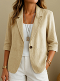 Women's Tailored Everyday Blazer with Relaxed Fit 2