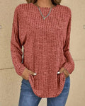 Sabine | Elegant Women's Wool Blend Knit Sweater 3