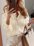 Cecily | Feminine Women's Lace Trim Cardigan 2