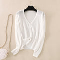 Lysandra | Silky Women's Ice Silk Knit Cardigan 2