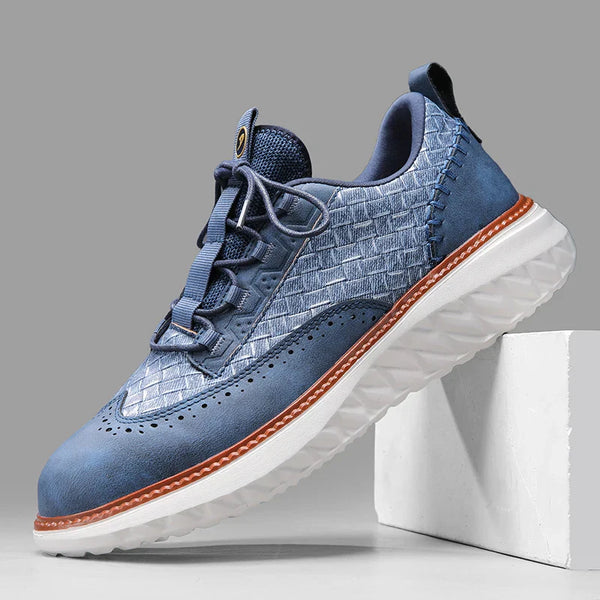 Leather Sneakers Oxford Ridge Casual Everyday