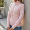 Nora | Cozy Women's Fitted Polo Neck Sweater 1