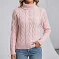 Nora | Cozy Women's Fitted Polo Neck Sweater 2