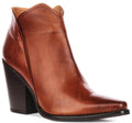 Willow | Tan Cowboy Ankle Boots for Women 1