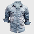 Miami Denim Shirt Relaxed Casual Everyday 1